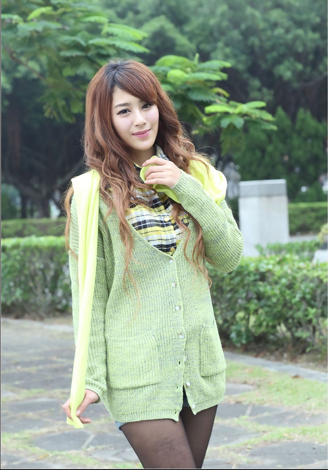 BeautyLeg new person - Xia Qing miso fashion outdoor shooting